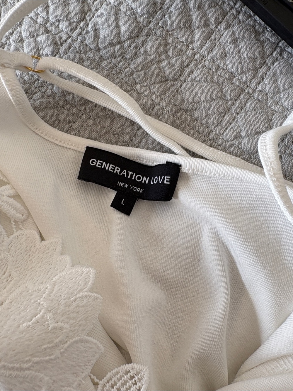 Generation Love Sharona white bodysuit - Picture 5 of 6